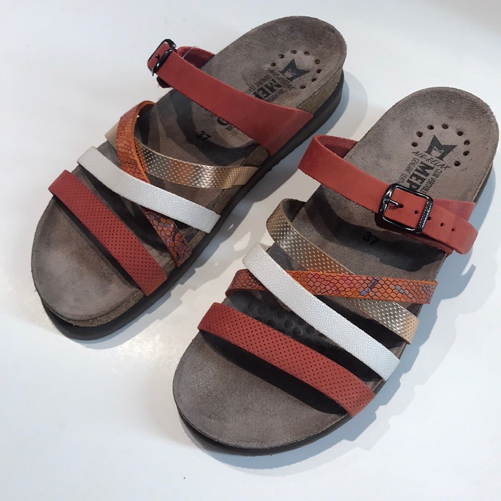 new Mephisto Huleda slides slippers sandals slip